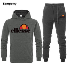 Load image into Gallery viewer, 2019 Spring Sporting Suits Men Ellesse Hip Hop Hooded Hoodies + Pants Tracksuits Autumn Casual Mens Sportswear Sets