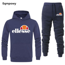 Load image into Gallery viewer, 2019 Spring Sporting Suits Men Ellesse Hip Hop Hooded Hoodies + Pants Tracksuits Autumn Casual Mens Sportswear Sets