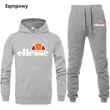Load image into Gallery viewer, 2019 Spring Sporting Suits Men Ellesse Hip Hop Hooded Hoodies + Pants Tracksuits Autumn Casual Mens Sportswear Sets